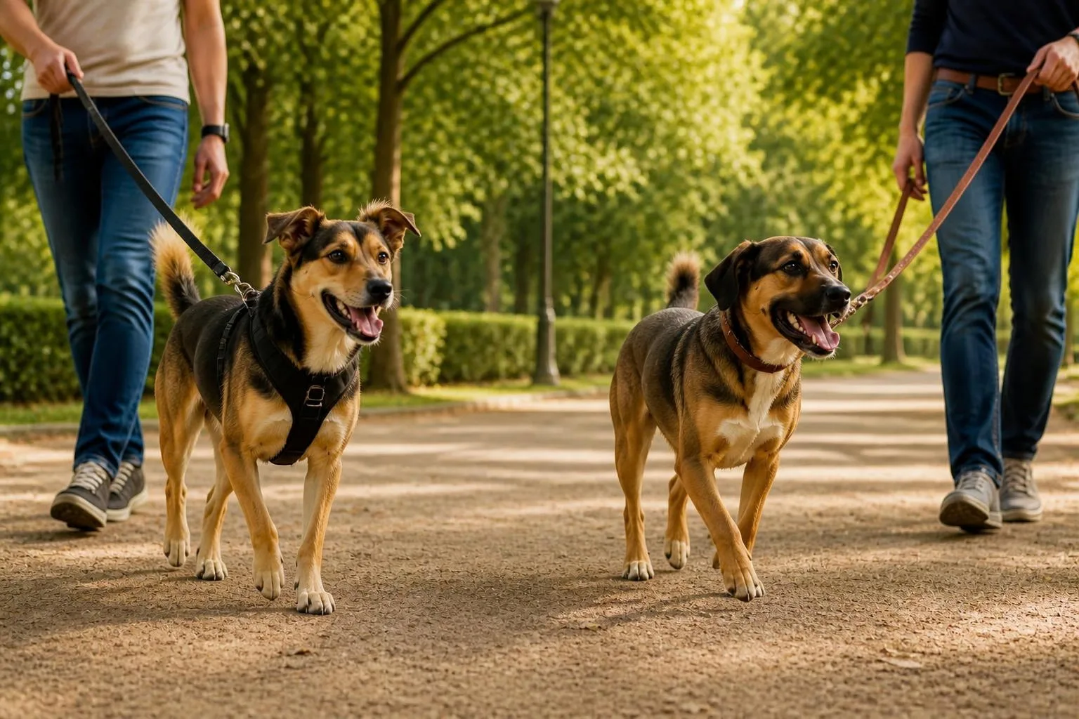 Arneses vs. Collares: cómo elegir el equipamiento adecuado según la contextura de tu mascota